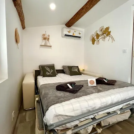 Lägenhet Le Paradis-terrasse-clim