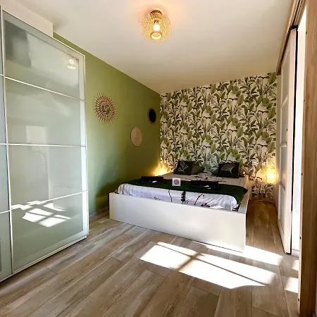 Lägenhet Le Paradis-terrasse-clim