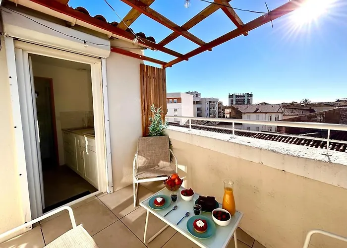 Appartement Le Paradis-terrasse-clim